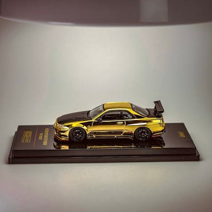 TOP SECRET Gold R34 Top Secret GTSHOW 2025 Limited Edition - INNO 64