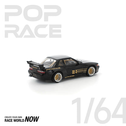Pandem Nissan Silvia S13 BLACK Pop Race 1:64