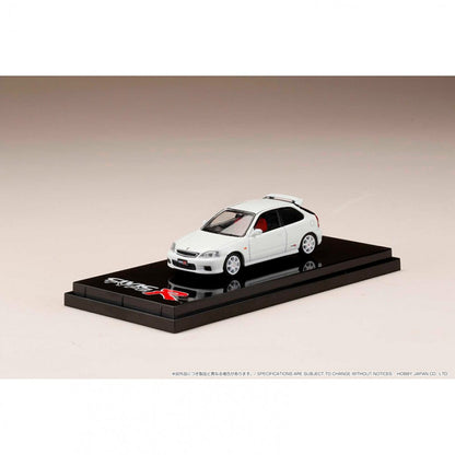 Honda Civic Type R EK9 Championship White w/ Engine Display - Hobby Japan 1/64