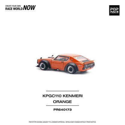 Nissan Skyline GT-R V8 Drift (Kenmeri) Orange - POP RACE