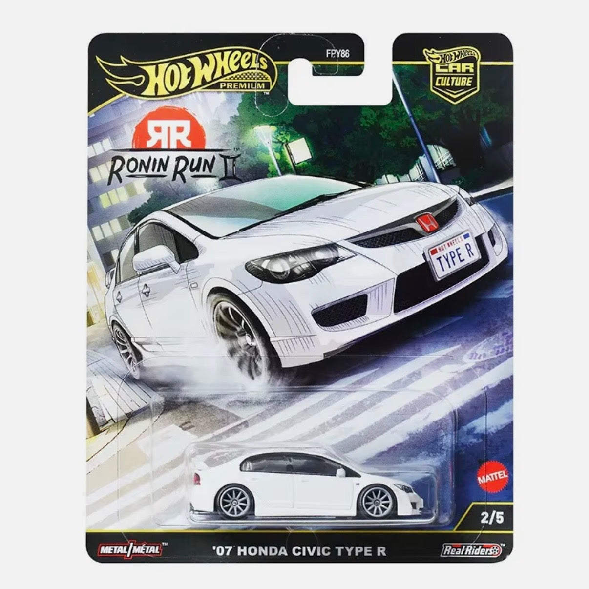 RONIN RUN II Complete set 1-5 HOT WHEELS CAR CULTURE