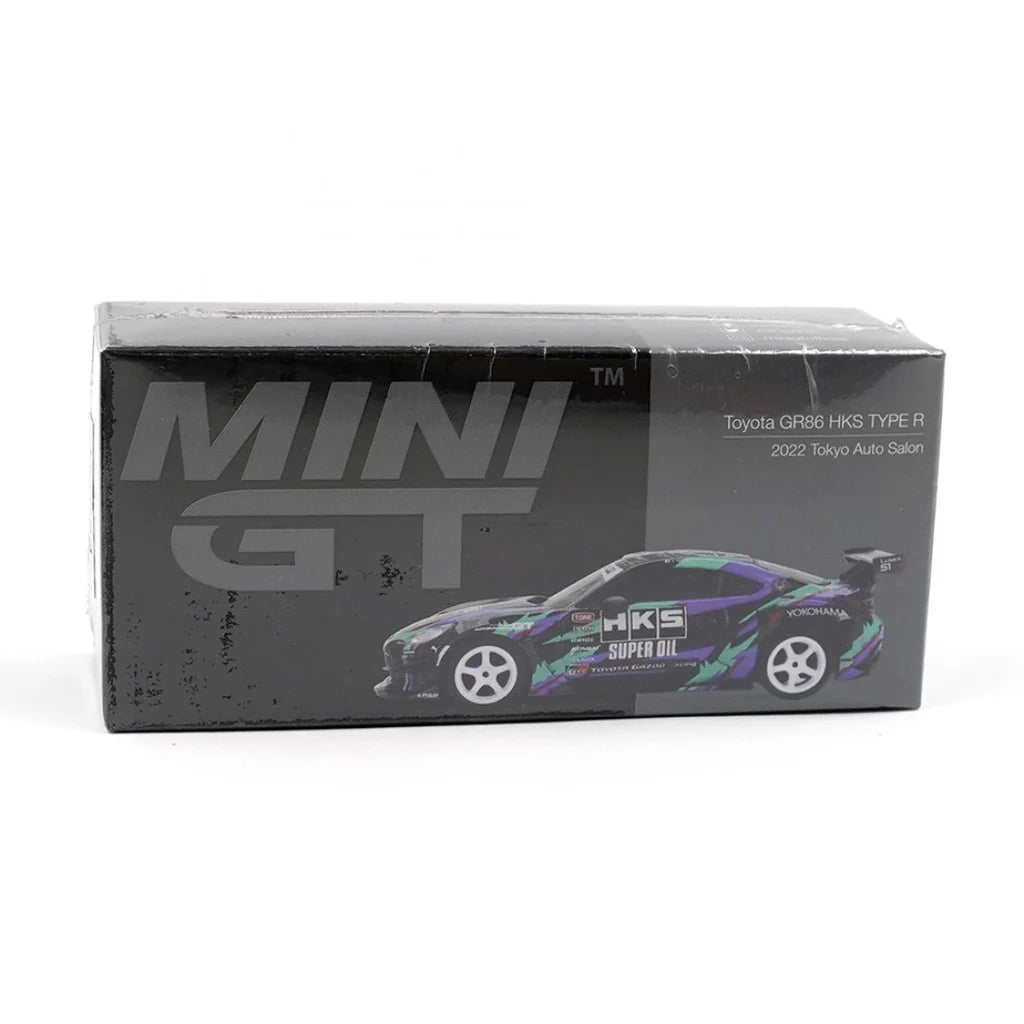 TOYOTA GR86 HKS TYPE R (2022 TOKYO AUTO SALON) MINI GT 1:64