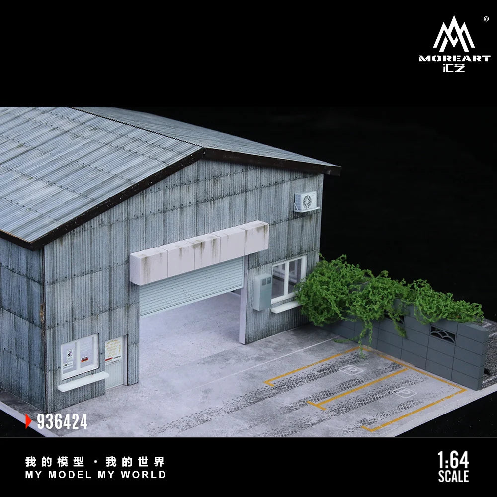 Factory Building C Diorama - MoreArt 1:64