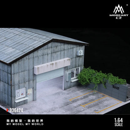 Factory Building C Diorama - MoreArt 1:64