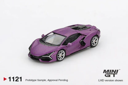 Lamborghini Revuelto Viola 30th Matte - Mini GT 1:64 MGT01121-R
