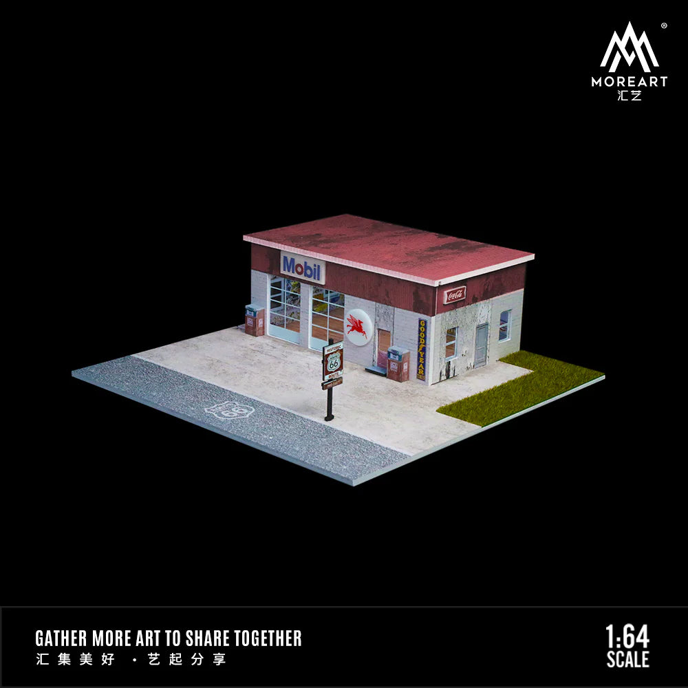 ROUTE 66 SCENE MODEL MO936405 - MOREART 1:64