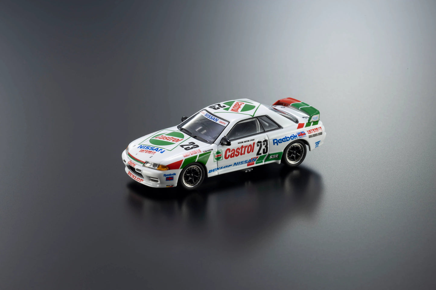 CASTROL NISSAN SKYLINE GT-R Gr.A 1990 #23 - Kyosho 1:64