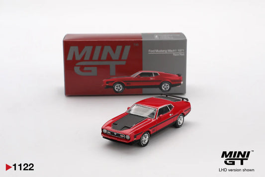 1971 FORD MUSTANG MACH 1 (RACE RED) MiniGT 1:64