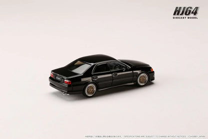 Toyota CHASER TOURER V (JZX100) 1998 Black - Hobby Japan 1:64