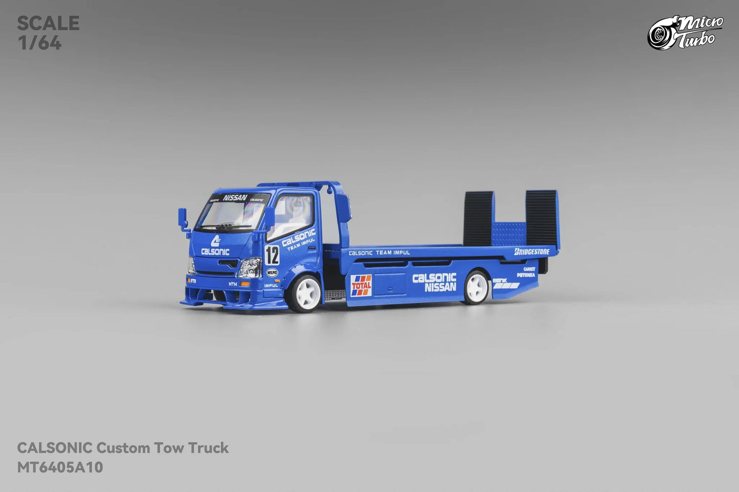 Microturbo - 1/64 Custom Tow Truck - Calsonic