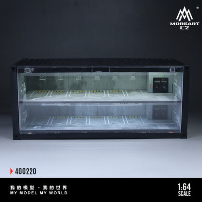 Underground Parking Garage Shipping Container - MoreArts 1:64