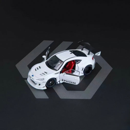 Subaru Brz w/Openable Doors and Acrylic Display Case FG 1:64