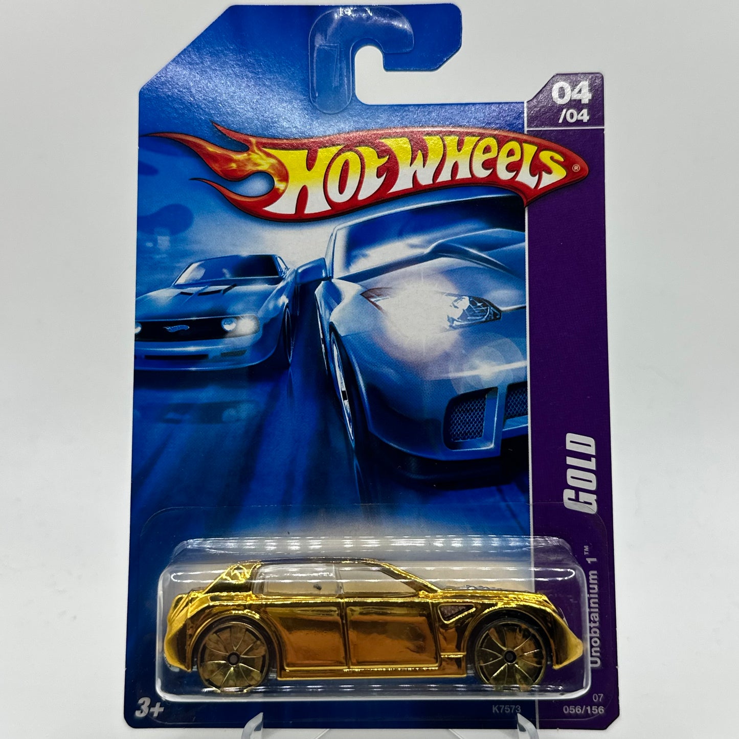 Unobtainium 1 - GOLD 4/4 Hotwheels Mainline 56/156 Release 2006