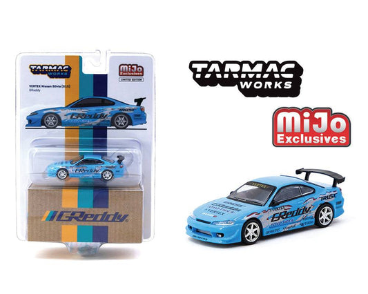 Vertex Nissan Silvia (S15) GReddy Special Limited Edition – MiJo Exclusives Tarmac Works 1:64