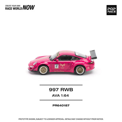 Porsche 997 RWB AVA - Pop Race 1:64