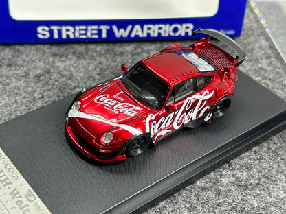 Porsche RWB 993 Coca Cola Livery Red Limited to 499pcs SW 1:64