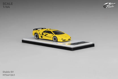 Custom Diablo SV (Metallic Yellow) - Micro Turbo 1:64