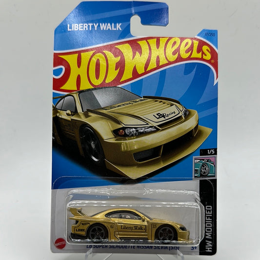 LB Super Silhouette Nissan Silvia (S15) HW Modified 1/5 Hotwheels Mainline 17/250