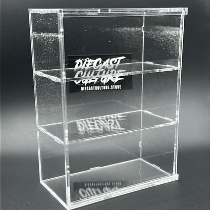 3 Layer Acrylic Display Case - Hotwheels RLC