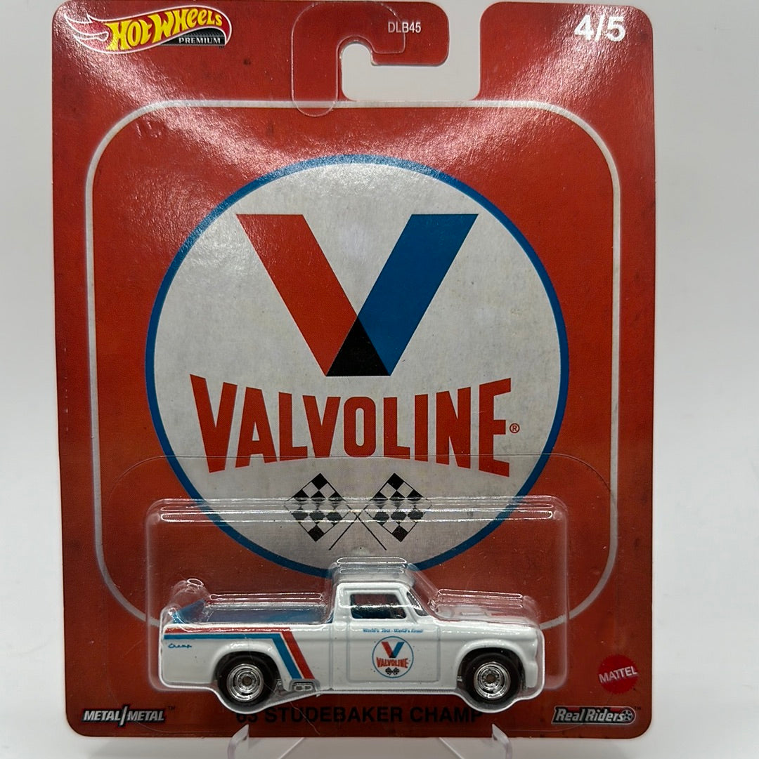 ‘63 Studebaker Champ Valvoline 4/5 Hotwheels Premium 1:64