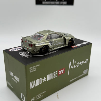 Nissan Skyline GT-R R34 Kaido Works V4 - Kaido House x MiniGT *Loose*