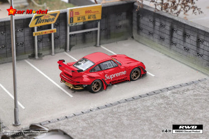 PORSCHE RWB 993 GT SUPREME - STAR MODEL 1:64