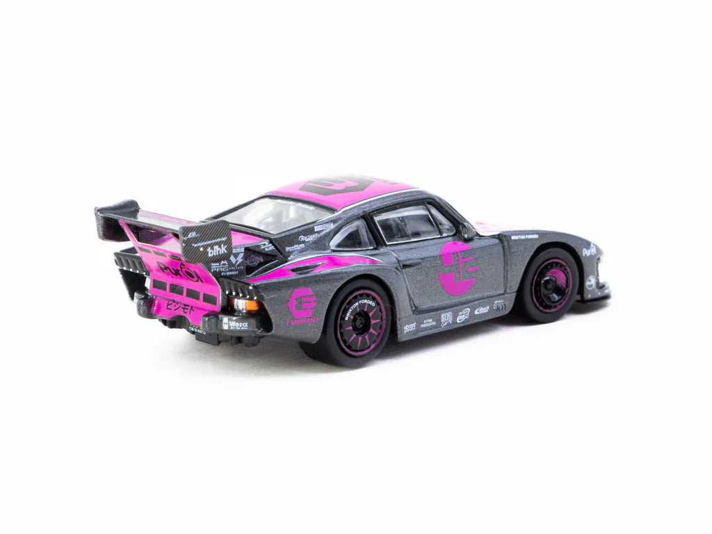 PORSCHE 935 K3V BISIMOTO #46 (GREY/PINK) TARMAC WORKS 1:64