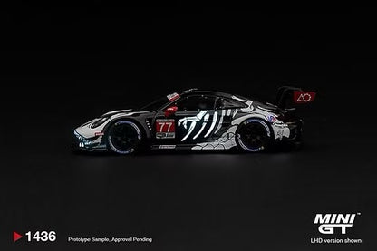 (Pre Order) Glow in the dark, AO Racing Porsche 911 GT3R “Skeleton Rexy”