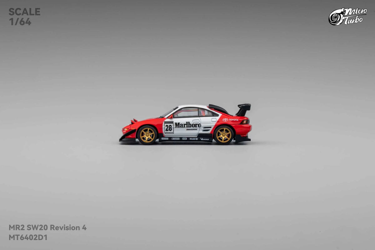 Custom MR2 - Marlboro Livery MicroTurbo 1:64 Scale