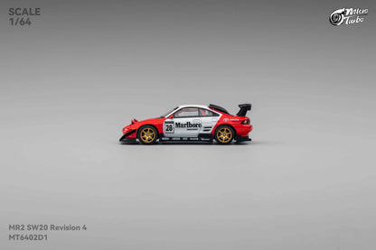 Custom MR2 - Marlboro Livery MicroTurbo 1:64 Scale