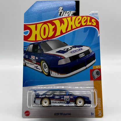 Audi 90 Quattro *STH* Super Treasure Hunt - HW Turbo Hotwheels Mainline 144/250