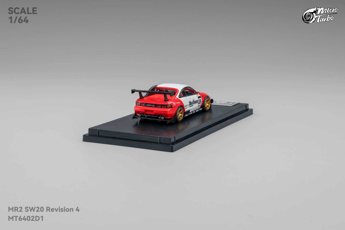 Custom MR2 - Marlboro Livery MicroTurbo 1:64 Scale