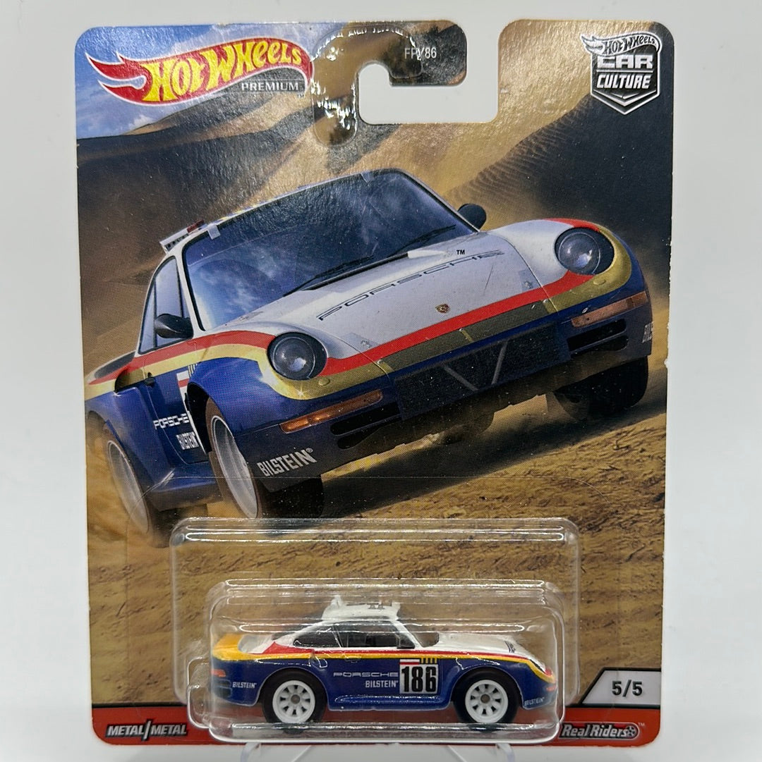 Porsche 959 (1986) Wild Terrain 5/5 Hotwheels Premium 1:64