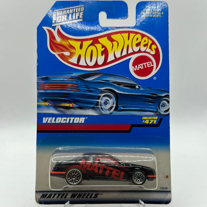 Velocitor Collector #471 Hotwheels Mainline 1997 Release *Bad Condition Card*