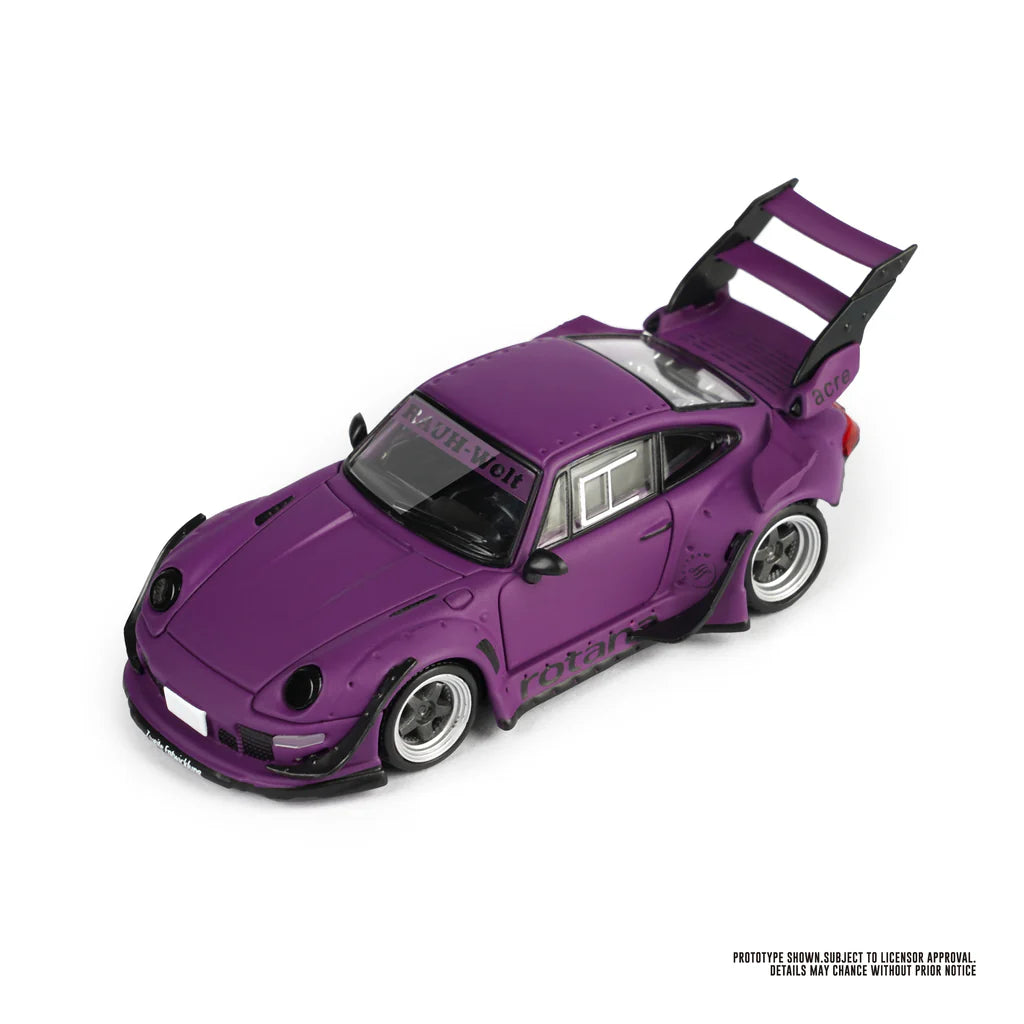 RWB 993 (PORSCHE 911) "ROTANA" (PURPLE / BLACK) MM 1:64