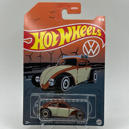 Custom Volkswagen Beetle - Volkswagen 6/8 Hotwheels Mainline 1:64