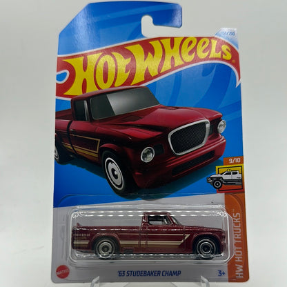 ‘63 Studbaker Champ - HW Hot Trucks 9/10 Hotwheels Mainline 155/250