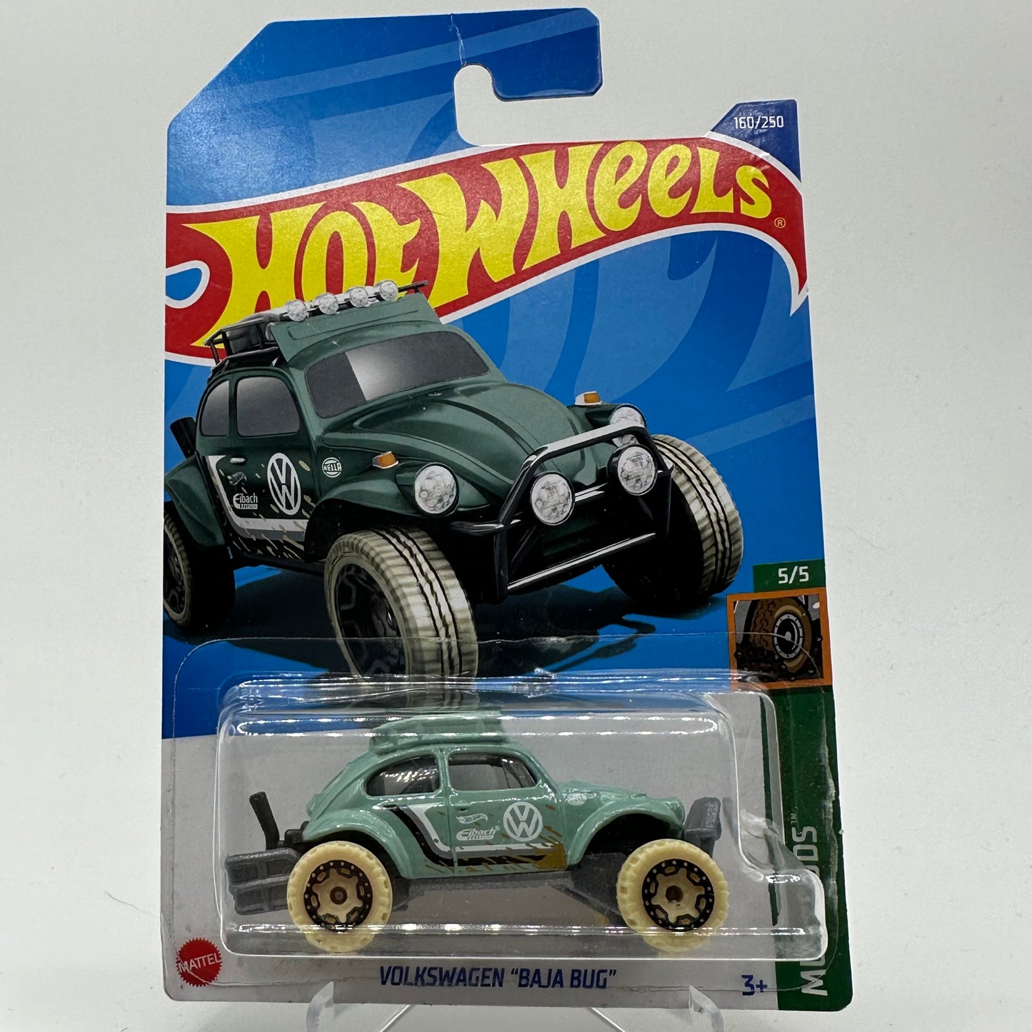 Volkswagen Baja Bug Mud Studs 5/5 Hotwheels Mainline 160/250