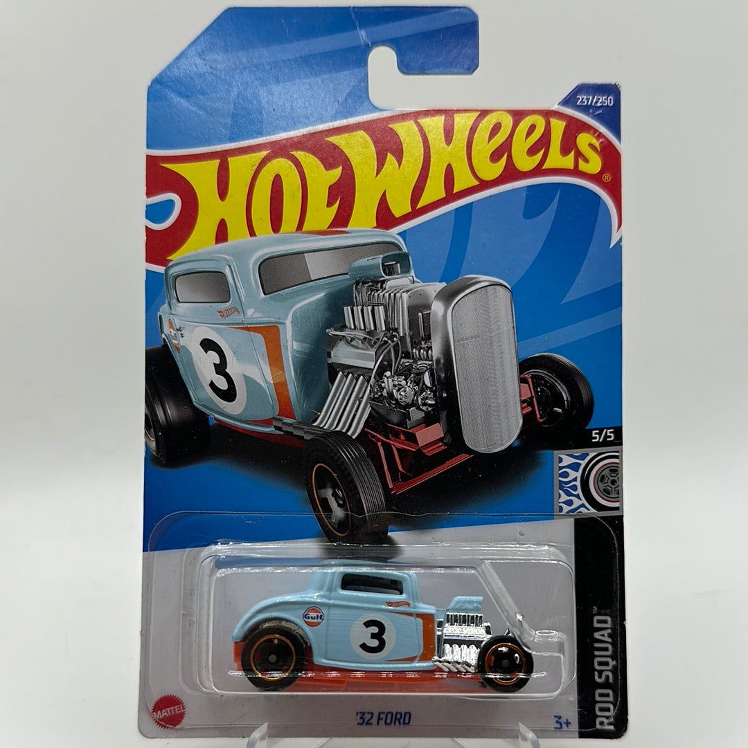 ‘32 Ford GULF - Rod Squad 5/5 Hotwheels Mainline 237/250