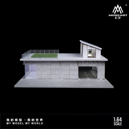 Diorama Sunroom Theme with LED Light - Moreart 1:64 Scale