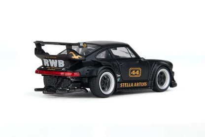 RWB Porsche 930 STELLA ARTOIS Circuit Specification Matte Black – MM 1:64