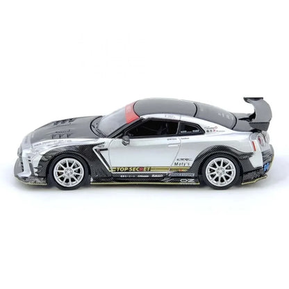 NISSAN GT-R (R35) TOP SECRET (SILVER/CARBON) TAS HK EXPO INNO64