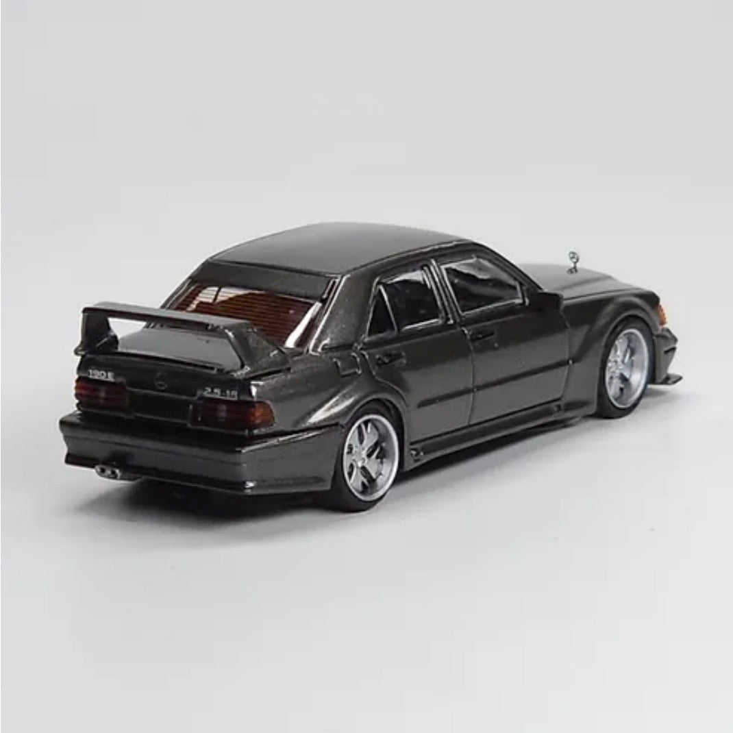 Mercedes Benz 190E 2.5-16 Evolution Grey - Seeker 1:64