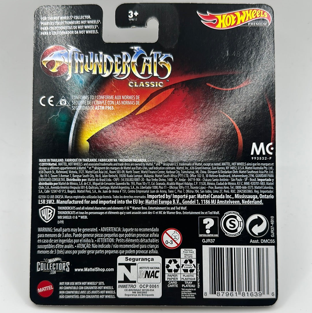 Thundercats Thunder Tank Classics Hotwheels Premium 1:64