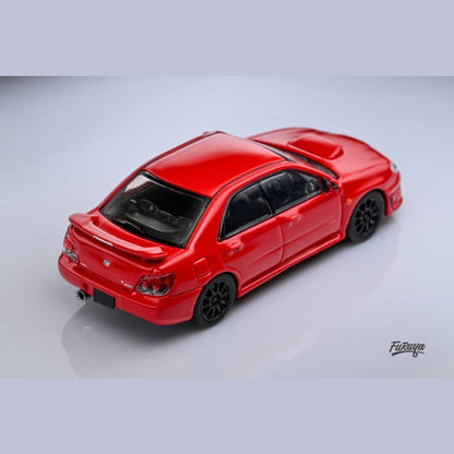 Subaru Impreza WRX STI Red Hawk Eye - FURUYA 1:64 Limited Edition