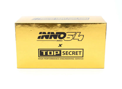 Nissan Skyline GT-R (R32) "Top Secret" Chrome Gold TMCS 2025 Exclusive - INNO64 1:64