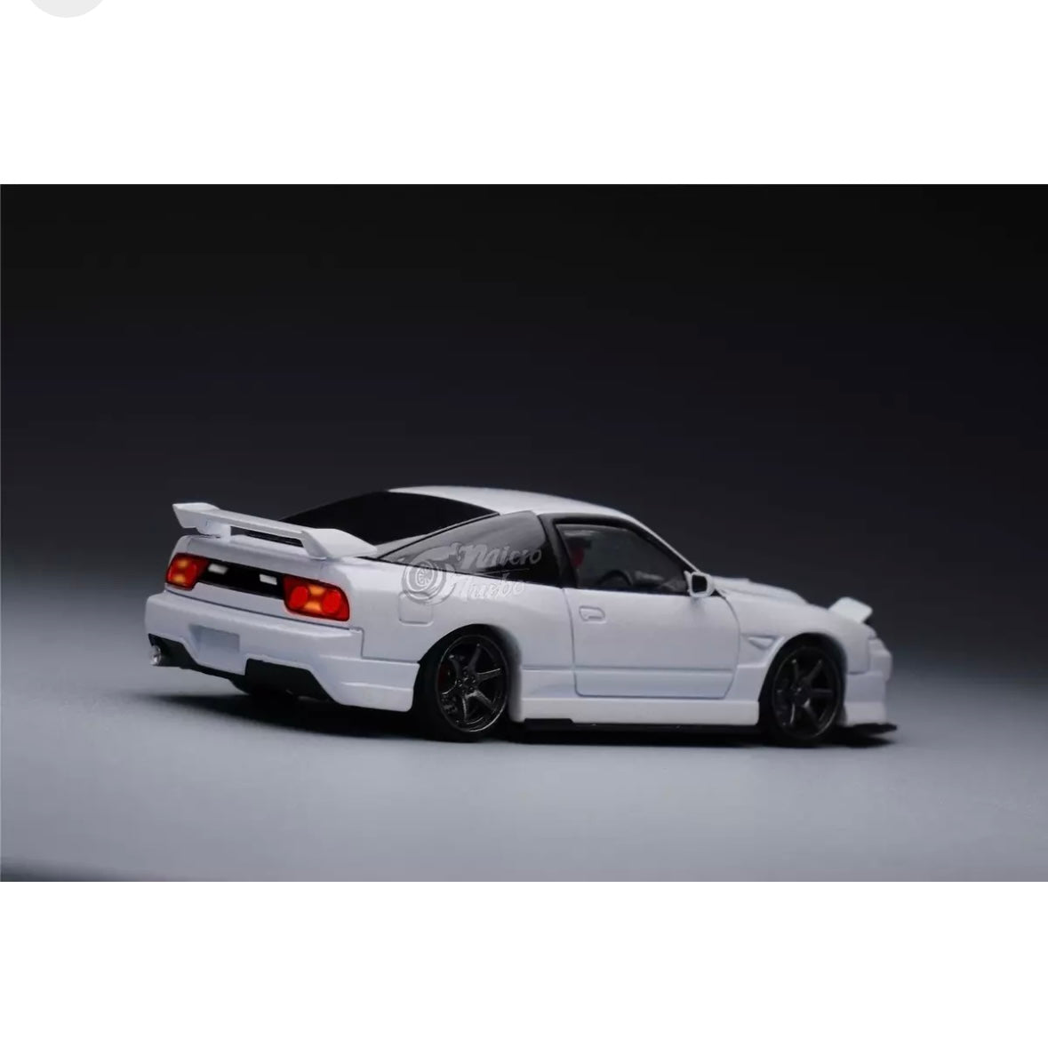 Custom 180SX Spirit Rei 'Miyabi' White Micro Turbo