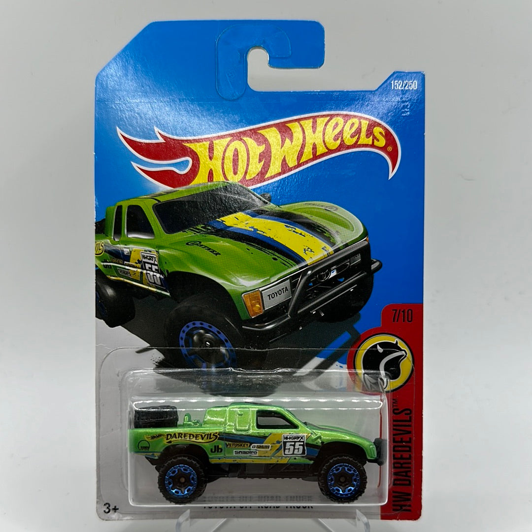 Toyota Off-Road Truck HW Daredevils 7/10 Hotwheels 152/250 Mainline 1:64