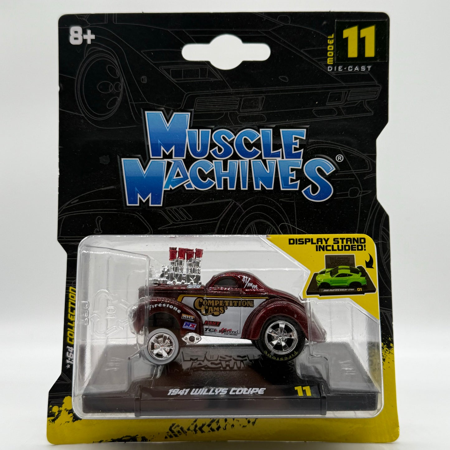 1941 Willy Coupe Model 11 - Muscle Machines MAISTO 1:64