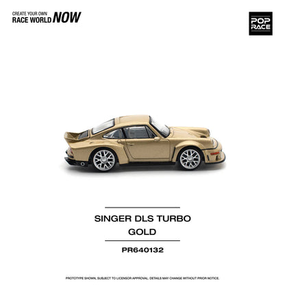 SINGER DLS TURBO (ROAD) "PORSCHE 934" (GOLD) POP RACE 1:64